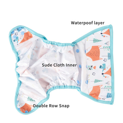 Cobertor de Bolsillo Estampado Impermeable y Transpirable para Bebé - Image 7