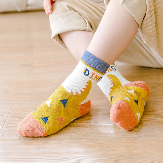 Calcetines Tubulares con Dinosaurios 3D para Niños y Niñas - Image 7