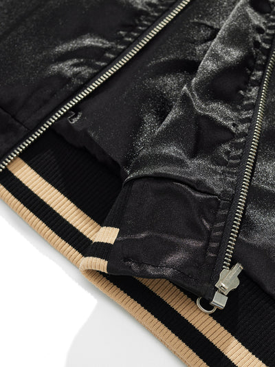 Chaqueta Suelta Estilo Chino con Bordados en Poliéster para Hombre - Image 16