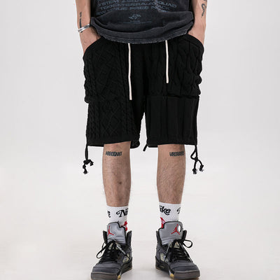 Shorts de Lana Gruesa con Bolsillos para Hombre - Image 13