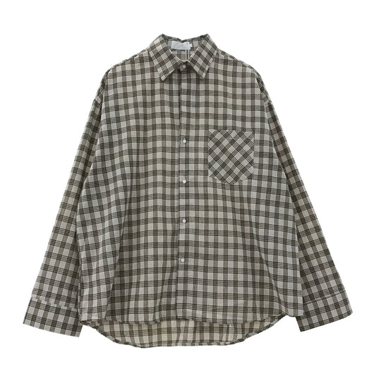 Chaqueta Camisa Cuadros Oversize Unisex - Image 11