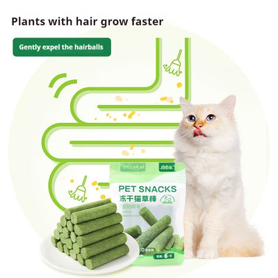 Palitos de Pasto Liofilizado para Gatos - Limpieza Dental y Nutrición - Image 3