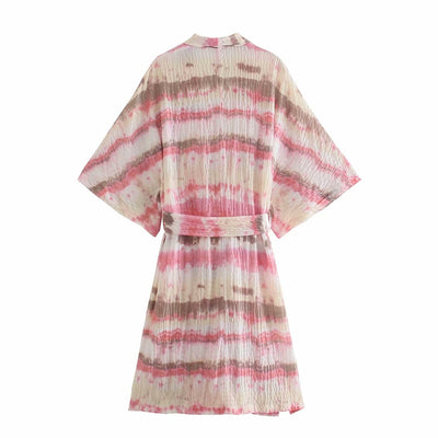 Kimono Suelto Tie-Dye: Abrigo Casual Versátil y Cómodo - Image 5