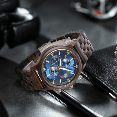 Reloj Empresarial Multifuncional Luminoso para Hombre