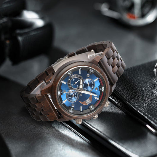 Reloj Empresarial Multifuncional Luminoso para Hombre