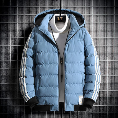 Abrigo Acolchado de Algodón para Hombre Estilo Coreano Invierno - Image 2