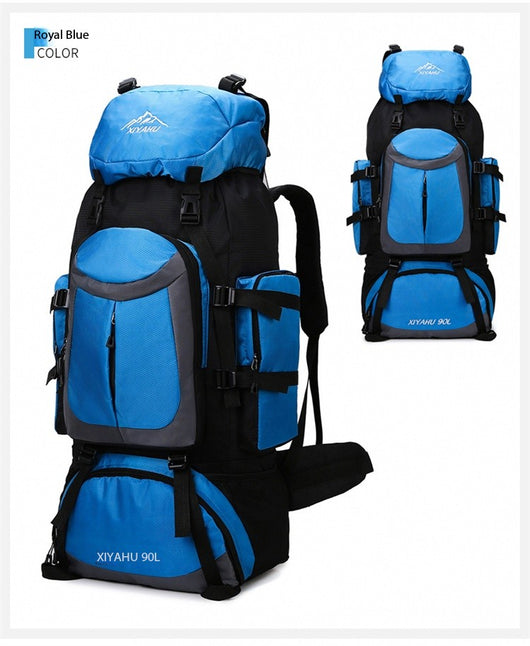 Mochila de Senderismo 90L XIYAHU - Resistente al Agua para Trekking y Acampada - Image 36