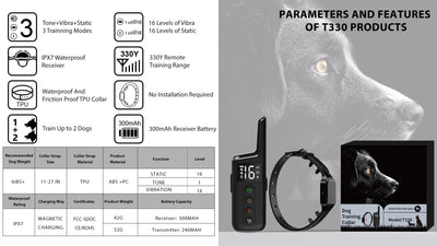 Collar de Entrenamiento Electrónico para Perros con Control Remoto - Image 12