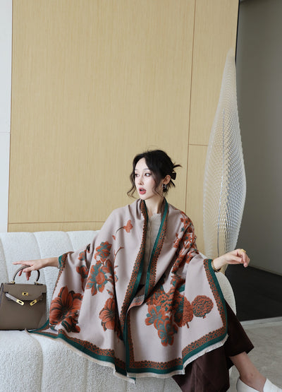 Chal Versátil de Oficina Estilo Coreano para Otoño e Invierno - Image 25