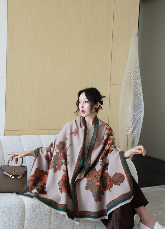 Chal Versátil de Oficina Estilo Coreano para Otoño e Invierno - Image 25