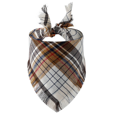 Pañuelo Triangular para Perro con Borlas y Patrón Escocés - Image 22