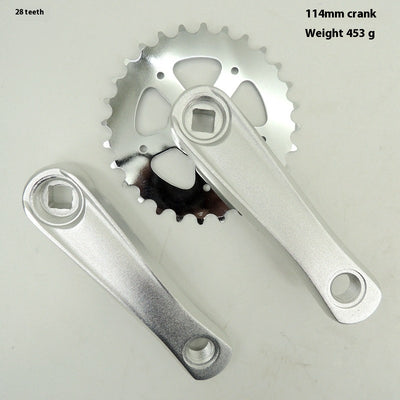 Biela de Aluminio para Bicicleta Infantil con Piñón Integrado - Image 7