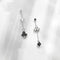 925 Sterling Plateado Personalized Student Temperamental Mori Estilo Ins Estilo Earrings Poker Stud Earrings