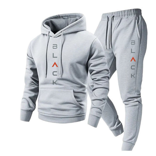 Conjunto Retro de Playera y Pantalón con Letras para Hombre - Image 2