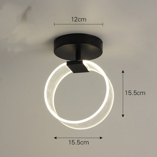 Lámpara de Techo Minimalista Luxury con Guía de Línea para Porche - Image 10