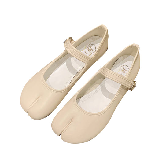 Zapato Mary Jane Plano con Hebilla Recta y Suela Herradura - Image 14