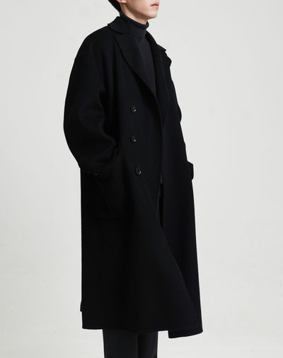 Abrigo de Lana Doble Faz para Hombre - Elegancia y Calidez - Image 17