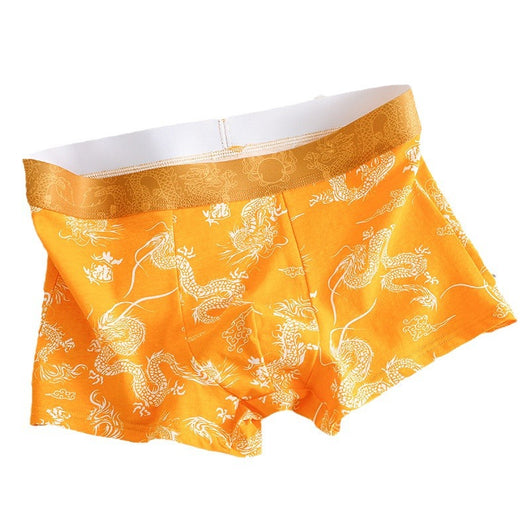 Calzoncillos Dominantes con Patrón de Dragón para Hombre - Algodón Puro - Image 5