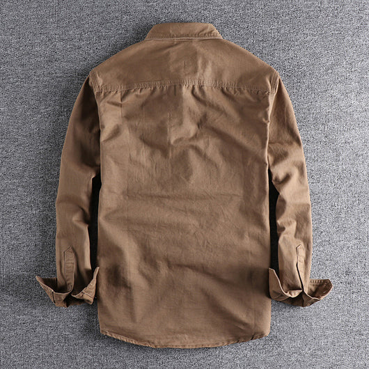 Chaqueta Camisa Multibolsillos para Trabajo - Lavado Fácil - Image 12