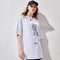 Playera Holgada de Algodón con Estampado de Personajes