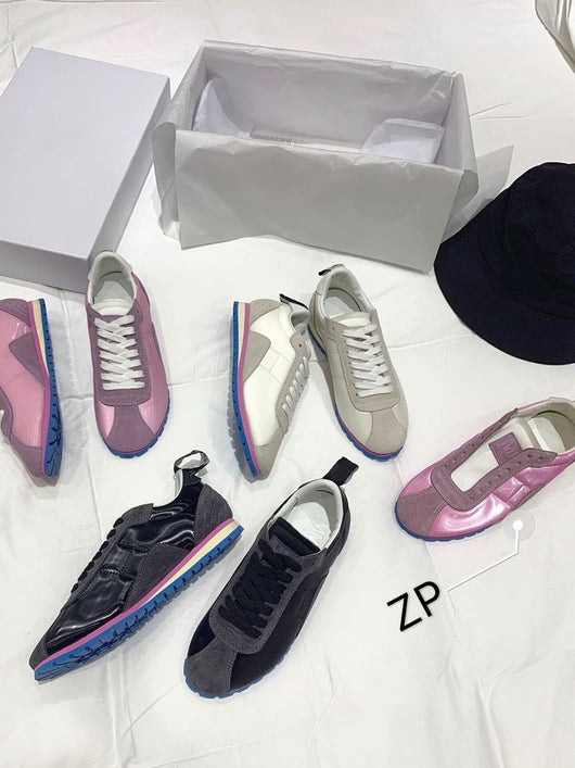 Zapatillas Deportivas Blancas de Cuero para Mujer - Image 7