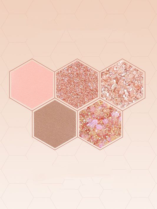 Paleta de Sombras Honeycomb Diamond - Tonos Miel, Té y Naranja - Image 2