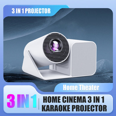 Proyector Karaoke 3 en 1 con Micrófono Inalámbrico - Image 4