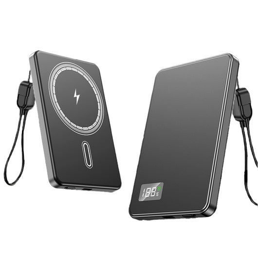 Batería Portátil Magnética Ultra Delgada con Carga Rápida y Cable Integrado - Image 7