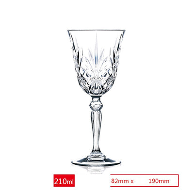 Copa de Vino Tinto Household Melody Cristal Tallado - Image 12