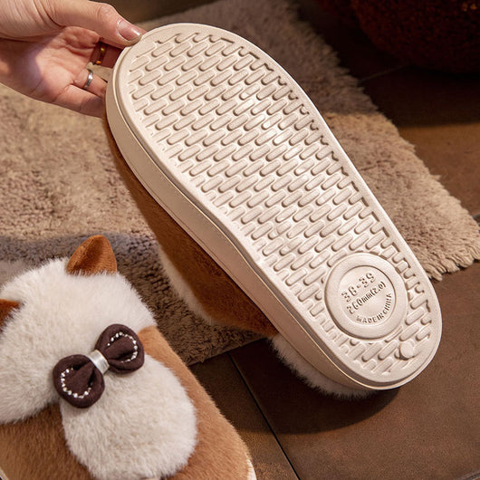 Pantuflas Felinas Esponjosas - Cómodas Zapatillas Peluche para Casa Invierno - Image 5