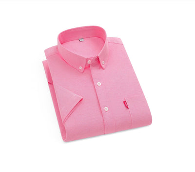 Camisa Oxford Casual de Manga Larga para Hombre - Image 16
