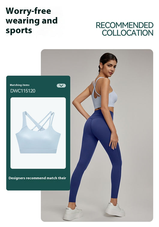 Pantalones Deportivos Levanta Cadera Cintura Alta Sin Costuras - Image 33