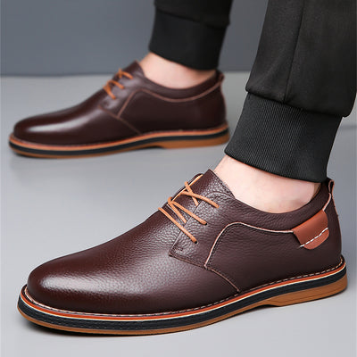 Zapatos de Cuero para Hombre Talla Grande - Costura Artesanal Premium - Image 4