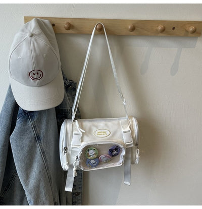 Bolsa Crossbody Transparente Estilo Preppy - Image 27