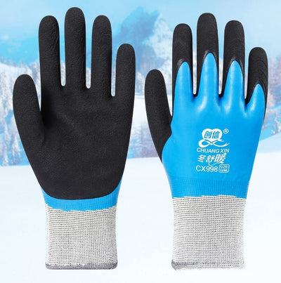 Guantes de Trabajo Aislados con Forro Térmico para Protección contra el Frío - Image 7