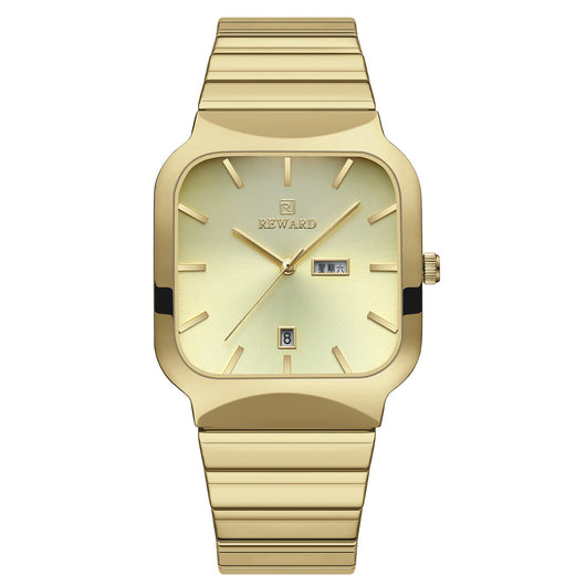 Reloj de Pareja Cuadrado Funcional de Doble Punta - Image 7