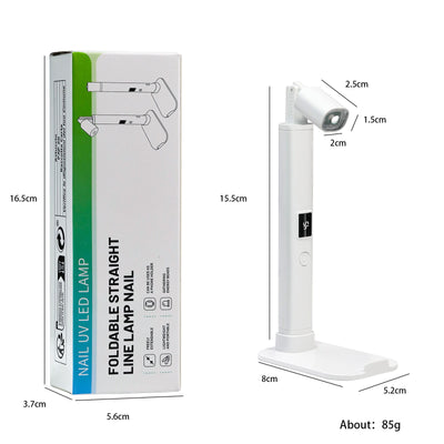 Lámpara Portátil de Secado UV para Uñas Postizas con Soporte Ajustable - Image 15