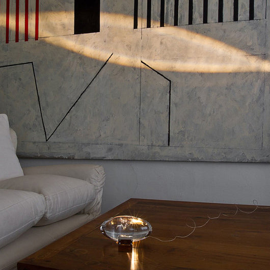 Lámpara de Mesa Decorativa Cristal Ovalada para Dormitorio y Sala - Image 6