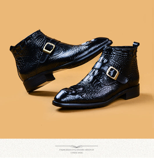 Zapatos Formales de Cuero Premium Estilo Británico para Hombre - Image 18