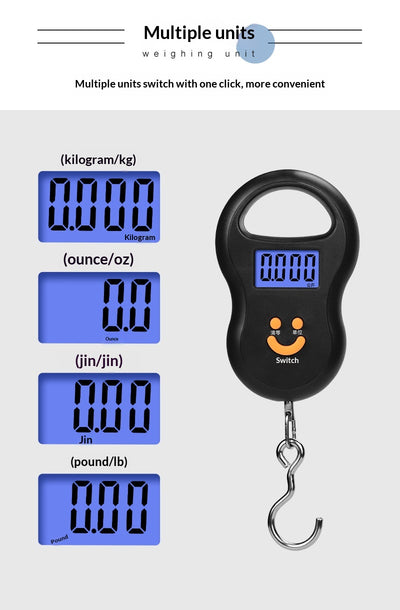 Báscula Electrónica Portátil de Resorte para el Hogar - Image 14