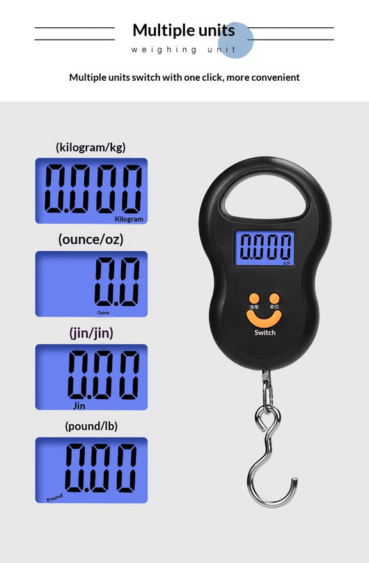 Báscula Electrónica Portátil de Resorte para el Hogar - Image 14