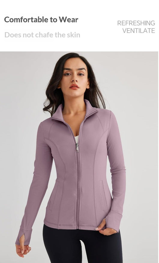 Chaqueta Deportiva Ajustada de Manga Larga con Tecnología Elástica - Image 27