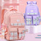 Mochila Escolar Infantil Grande con Diseño Cartoon Ligera y Cómoda