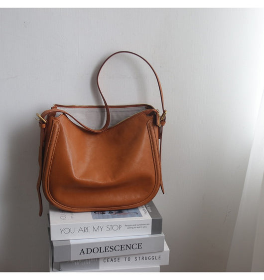 Bolsa de Cuero Vacuno para Mujer - Bandolera Casual de Piel Auténtica - Image 7