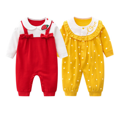 Pack de 2 Monos para Bebé Niña - Jumpsuit Cómodo y Elegante