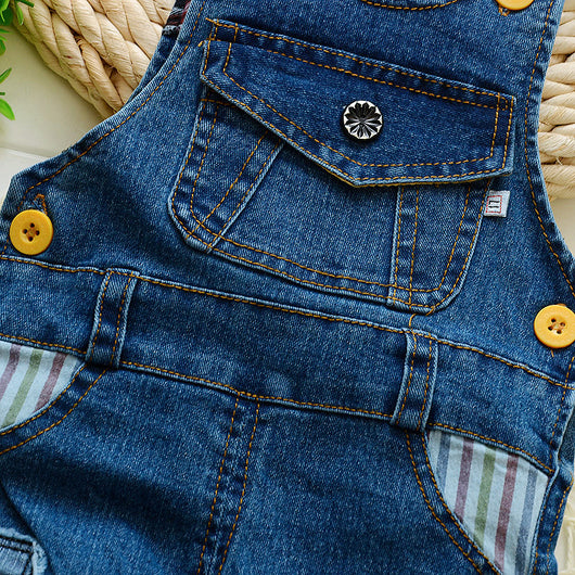 Pantalones Vaqueros con Tirantes para Niños y Niñas - Image 6