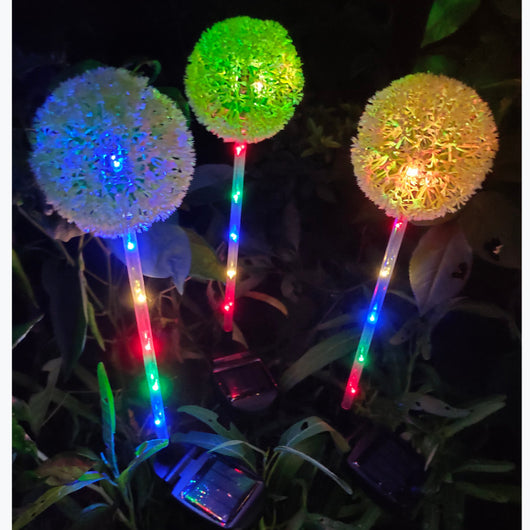 Lámpara Solar Decorativa Diente de León para Jardín - Image 9