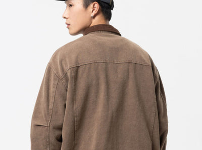 Chaqueta Retro Personalizada para Hombre con Solapa Distintiva - Image 14
