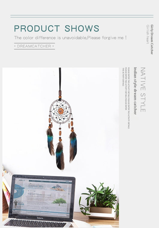 Atrapasueños Decorativo de Fibra Sintética - Regalo Perfecto para las Fiestas - Image 15