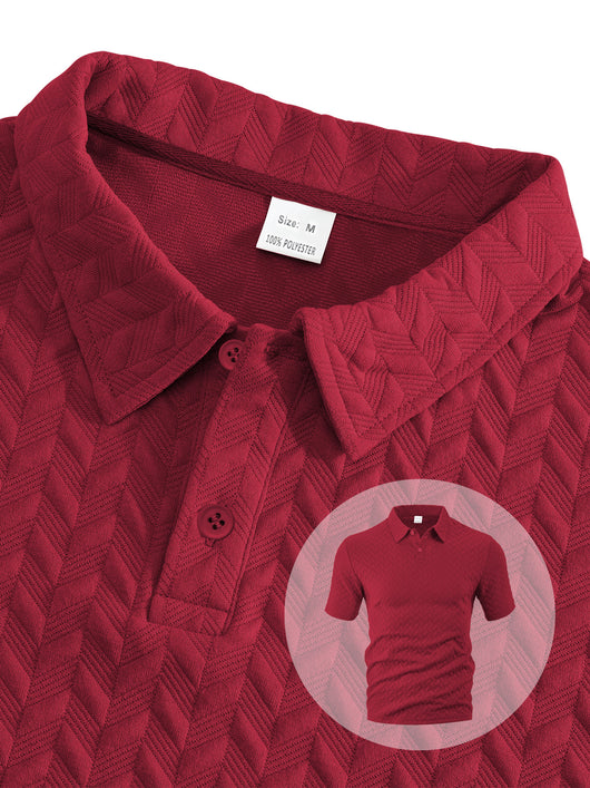 Camisa Casual de Manga Corta con Solapa para Hombre - Conjunto Versátil de Verano - Image 20